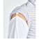 マンシングウェア MUNSINGWEAR Sunscreen NIR 袖脱着スタンドジップ半袖シャツ