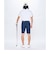 ルコックスポルティフ ゴルフ le coq sportif golf ストライプ柄ハーフパンツ