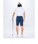ルコックスポルティフ ゴルフ le coq sportif golf ストライプ柄ハーフパンツ