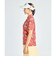 マンシングウェア MUNSINGWEAR Sunscreen NIR フィラシス鹿子リゾートプリント半袖シャツ
