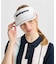 マンシングウェア MUNSINGWEAR ロゴデザインサンバイザー