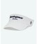 マンシングウェア MUNSINGWEAR ロゴデザインサンバイザー