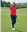 ルコックスポルティフ ゴルフ le coq sportif golf タック入り9分丈パンツ