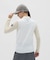 マンシングウェア MUNSINGWEAR バイアス地柄Vネックニットベスト