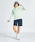 マンシングウェア MUNSINGWEAR Sunscreen NIR フィラシス鹿子長袖ポロシャツ