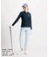 マンシングウェア MUNSINGWEAR リンクスジャカード長袖ポロシャツ