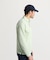 マンシングウェア MUNSINGWEAR ハウンドトゥース柄台衿付き長袖ポロシャツ