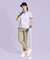 マンシングウェア MUNSINGWEAR 360° Series ストレッチカルゼパンツ 9分丈