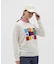 マンシングウェア MUNSINGWEAR ブロッキングジャカードクルーネックセーター