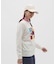 マンシングウェア MUNSINGWEAR ブロッキングジャカードクルーネックセーター