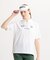 マンシングウェア MUNSINGWEAR Sunscreen NIR オーバーサイズ半袖ポロシャツ
