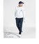 マンシングウェア MUNSINGWEAR 360°ストレッチハイブリットハーフジップスウェットシャツ