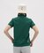 マンシングウェア MUNSINGWEAR 吸汗速乾 衿ロゴジャガード半袖ポロシャツ