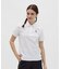 マンシングウェア MUNSINGWEAR 吸汗速乾 衿ロゴジャガード半袖ポロシャツ