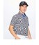 ルコックスポルティフ ゴルフ le coq sportif golf VICHYチェック半袖シャツ