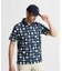 マンシングウェア MUNSINGWEAR Sunscreen NIR ゴルフモチーフプリント半袖ポロシャツ