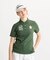 マンシングウェア MUNSINGWEAR マナード×Sunscreen NIR ベア鹿子半袖ポロシャツ