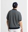 マンシングウェア MUNSINGWEAR 細線ボーダー半袖ニットポロシャツ