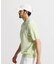 マンシングウェア MUNSINGWEAR 細線ボーダー半袖ニットポロシャツ