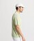 マンシングウェア MUNSINGWEAR 細線ボーダー半袖ニットポロシャツ