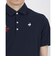 ルコックスポルティフ ゴルフ le coq sportif golf 【Sunscreen NIR】無地鹿の子半袖シャツ