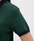 マンシングウェア MUNSINGWEAR グレンチェックジャカードニットポロシャツ