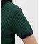 マンシングウェア MUNSINGWEAR グレンチェックジャカードニットポロシャツ