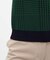 マンシングウェア MUNSINGWEAR グレンチェックジャカードニットポロシャツ