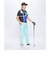 ルコックスポルティフ ゴルフ le coq sportif golf ダイヤ柄ロングパンツ