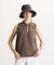 マンシングウェア MUNSINGWEAR 吸汗速乾ドットメッシュスキッパーノースリーブシャツ