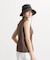 マンシングウェア MUNSINGWEAR 吸汗速乾ドットメッシュスキッパーノースリーブシャツ