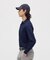 マンシングウェア MUNSINGWEAR サッカーグレンチェック長袖ポロシャツ