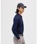 マンシングウェア MUNSINGWEAR サッカーグレンチェック長袖ポロシャツ