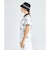 マンシングウェア MUNSINGWEAR Sunscreen NIRジャカード×ペンギン総柄プリント半袖シャツ