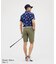 ルコックスポルティフ ゴルフ le coq sportif golf 小柄プリント半袖シャツ