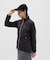 マンシングウェア MUNSINGWEAR 【EASY MIDDLER】スタンドジップハイブリットカットソー