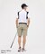 ルコックスポルティフ ゴルフ le coq sportif golf 無地ハーフジップ半袖シャツ