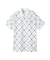 マンシングウェア MUNSINGWEAR 【70周年記念】Sunscreen NIR 総柄プリント半袖ポロシャツ