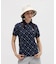 マンシングウェア MUNSINGWEAR 【70周年記念】Sunscreen NIR 総柄プリント半袖ポロシャツ