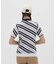 マンシングウェア MUNSINGWEAR 吸汗速乾 バイアスストライプ裾リブ半袖ポロシャツ