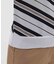 マンシングウェア MUNSINGWEAR 吸汗速乾 バイアスストライプ裾リブ半袖ポロシャツ