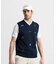 マンシングウェア MUNSINGWEAR 飛びロゴインターシャVネックニットベスト