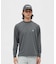 HEAT NAVI ボーダー長袖モックネックシャツ