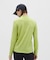 マンシングウェア MUNSINGWEAR ストレッチ毛混モックネック長袖シャツ