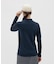 マンシングウェア MUNSINGWEAR ストレッチ毛混モックネック長袖シャツ
