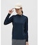 マンシングウェア MUNSINGWEAR ストレッチ毛混モックネック長袖シャツ