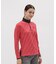 マンシングウェア MUNSINGWEAR ロゴジャカードハーフジップ長袖シャツ