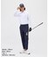 マンシングウェア MUNSINGWEAR 肌面ドライ フィラシス鹿の子 ペンギングラフィックプリント長袖ポロシャツ
