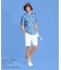マンシングウェア MUNSINGWEAR サンスクリーンNIRフィラシスリゾート総柄プリント半袖ポロシャツ
