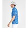 マンシングウェア MUNSINGWEAR サンスクリーンNIRフィラシスリゾート総柄プリント半袖ポロシャツ